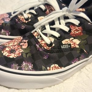 Cute Floral Vans!!
